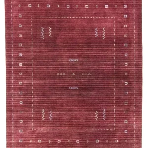 Dywan Gabbeh - Miękki - 240 x 170 cm - czerwony