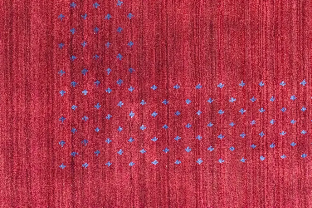 Dywan Gabbeh - Miękki - 240 x 170 cm - czerwony