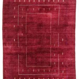 Dywan Gabbeh - Miękki - 240 x 170 cm - czerwony