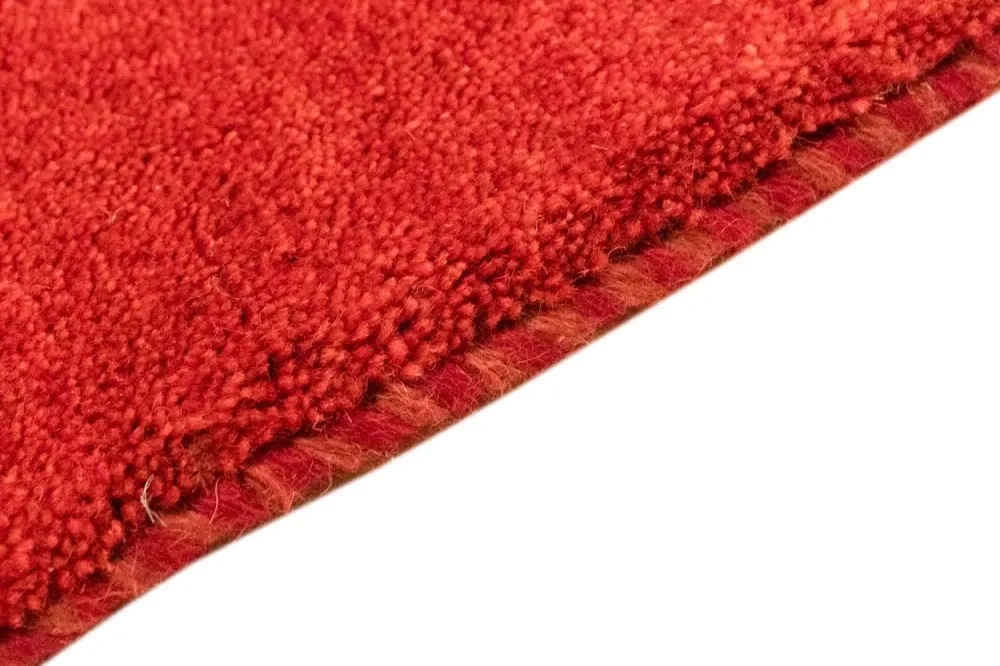Dywan Gabbeh - perski - 122 x 69 cm - czerwony