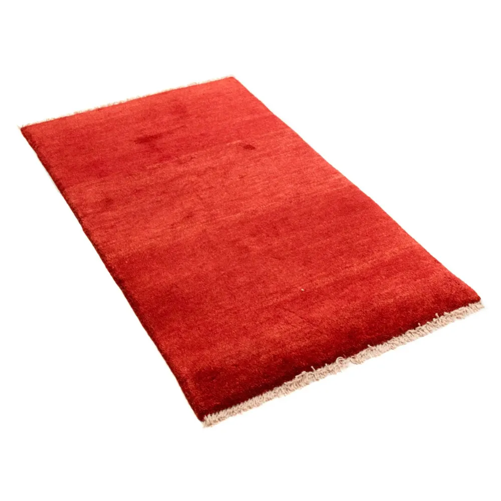 Dywan Gabbeh - perski - 122 x 69 cm - czerwony