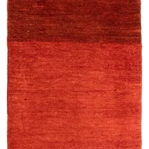 Dywan Gabbeh - perski - 125 x 73 cm - czerwony