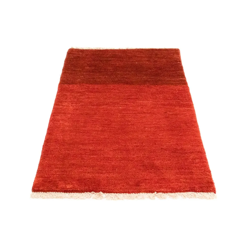Dywan Gabbeh - perski - 125 x 73 cm - czerwony