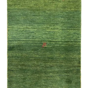 Dywan Gabbeh - perski - 125 x 80 cm - zielona