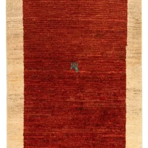 Dywan Gabbeh - perski - 127 x 79 cm - czerwony