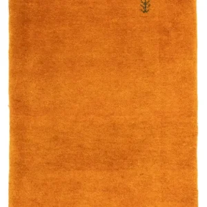 Dywan Gabbeh - perski - 131 x 80 cm - złoto
