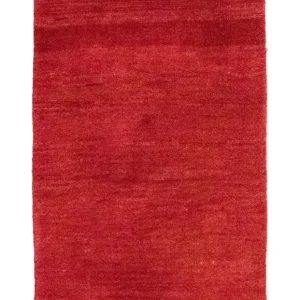 Dywan Gabbeh - perski - 132 x 77 cm - czerwony