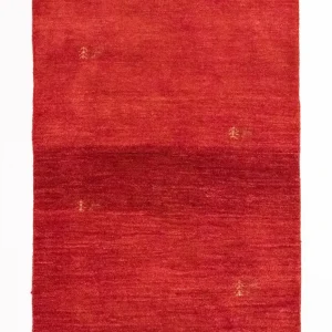 Dywan Gabbeh - perski - 145 x 100 cm - czerwony