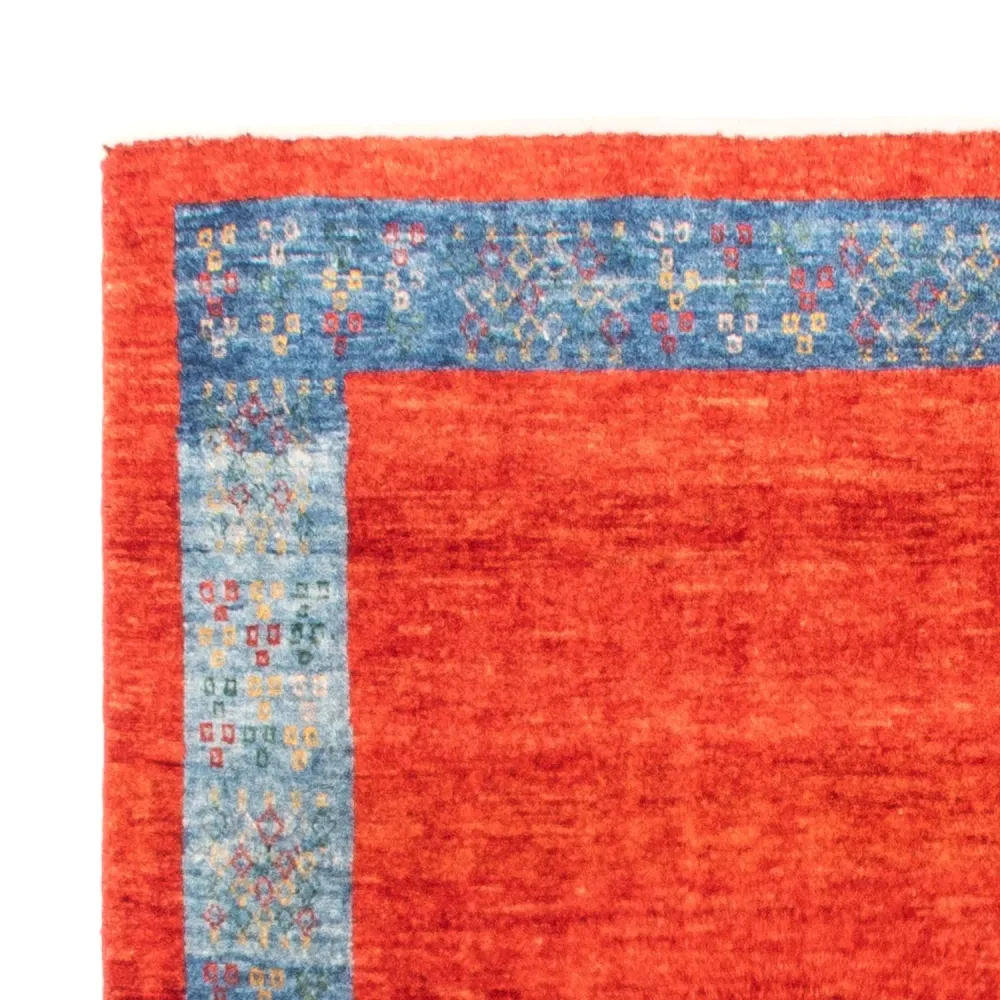 Dywan Gabbeh - perski - 145 x 101 cm - czerwony
