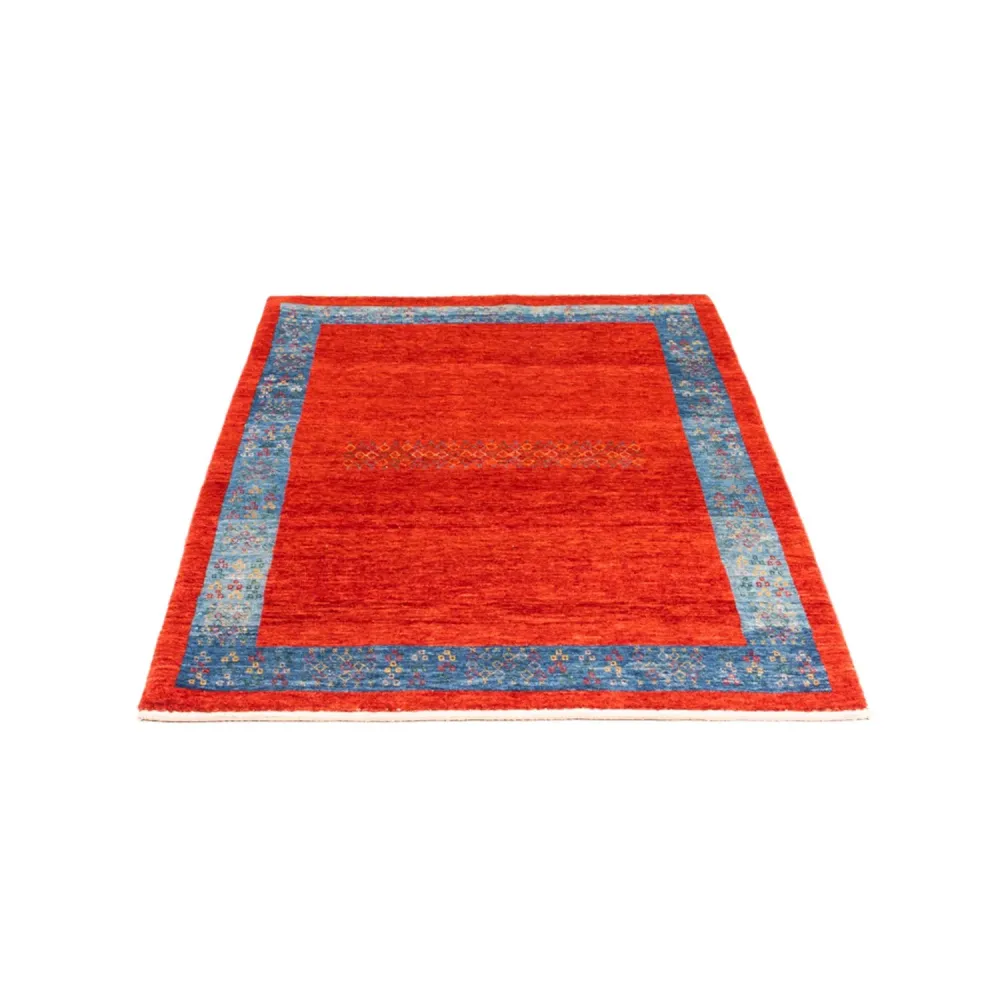 Dywan Gabbeh - perski - 145 x 101 cm - czerwony
