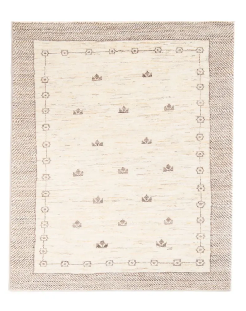 Dywan Gabbeh - perski - 145 x 96 cm - jasny beż