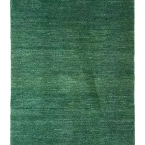 Dywan Gabbeh - perski - 146 x 98 cm - zielona