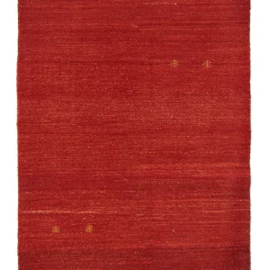 Dywan Gabbeh - perski - 168 x 123 cm - czerwony