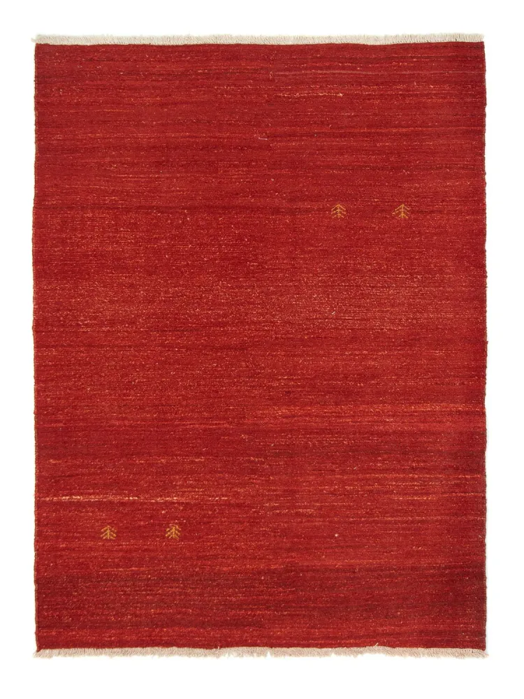Dywan Gabbeh - perski - 168 x 123 cm - czerwony