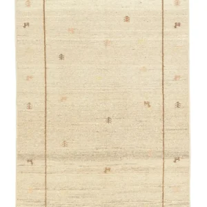 Dywan Gabbeh - perski - 171 x 110 cm - beżowy
