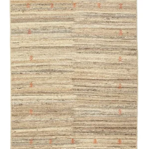 Dywan Gabbeh - perski - 173 x 114 cm - beżowy