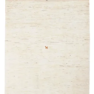 Dywan Gabbeh - perski - 176 x 120 cm - beżowy