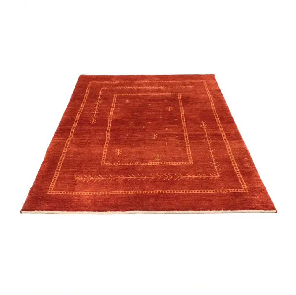 Dywan Gabbeh - perski - 178 x 123 cm - czerwony
