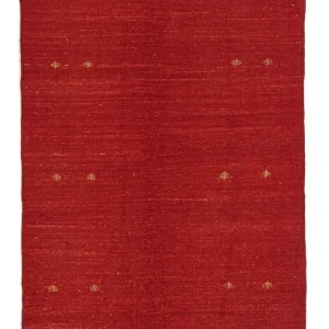 Dywan Gabbeh - perski - 180 x 120 cm - czerwony