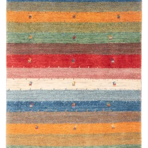Dywan Gabbeh - perski - 180 x 120 cm - wielokolorowy