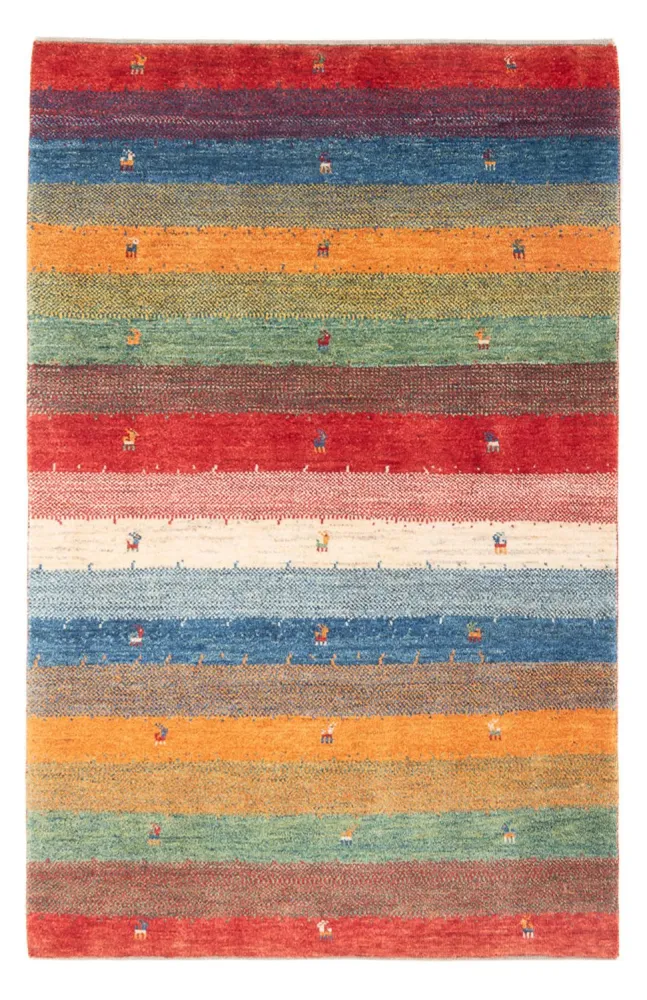 Dywan Gabbeh - perski - 180 x 120 cm - wielokolorowy