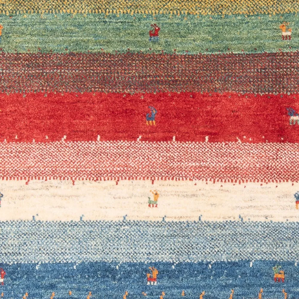 Dywan Gabbeh - perski - 180 x 120 cm - wielokolorowy