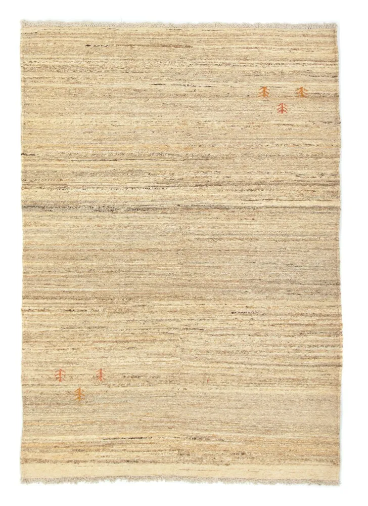 Dywan Gabbeh - perski - 180 x 125 cm - beżowy