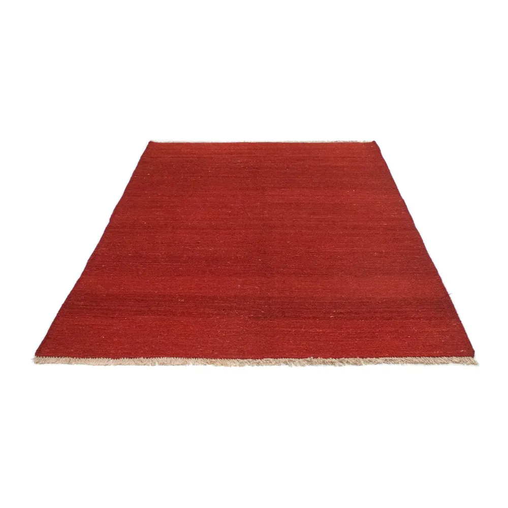 Dywan Gabbeh - perski - 192 x 145 cm - czerwony