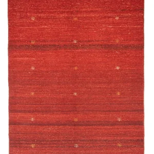 Dywan Gabbeh - perski - 192 x 150 cm - czerwony