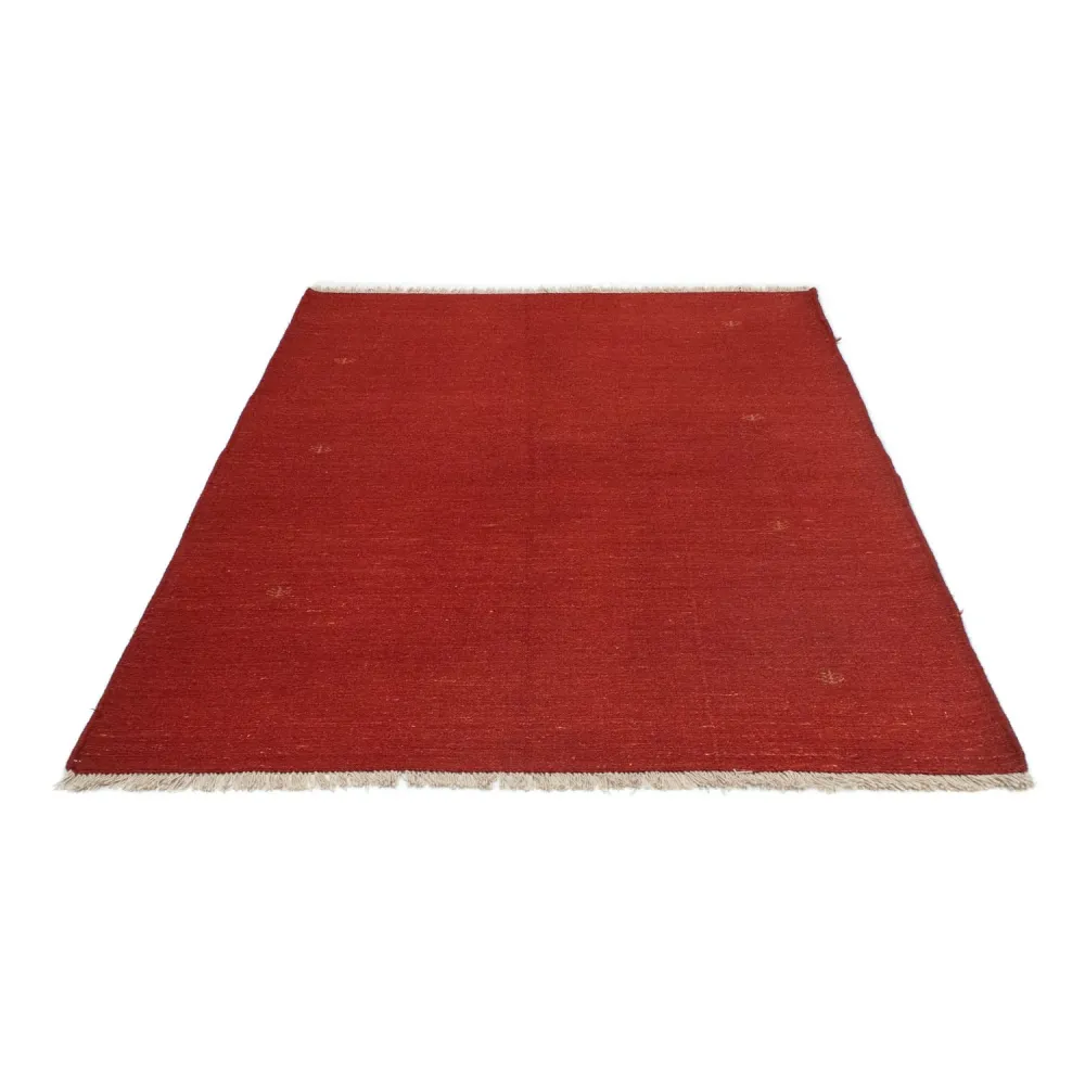 Dywan Gabbeh - perski - 194 x 140 cm - czerwony