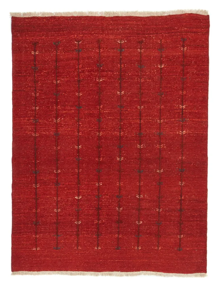 Dywan Gabbeh - perski - 200 x 150 cm - czerwony