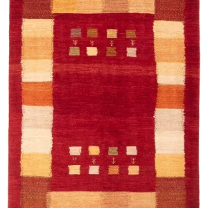 Dywan Gabbeh - perski - 200 x 158 cm - wielokolorowy