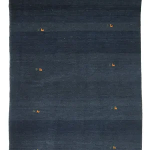 Dywan Gabbeh - perski - 227 x 175 cm - ciemnoniebieski