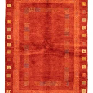 Dywan Gabbeh - perski - 228 x 172 cm - rdza
