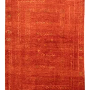 Dywan Gabbeh - perski - 230 x 170 cm - czerwony