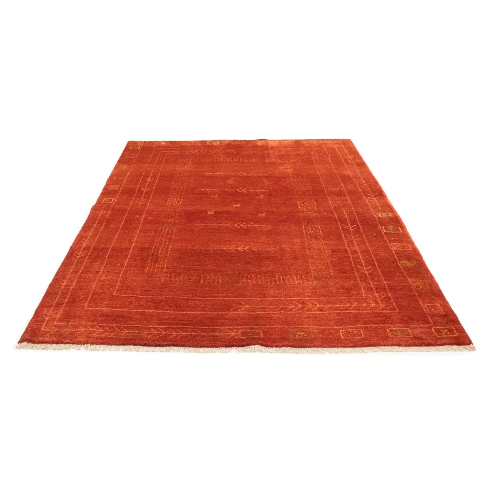 Dywan Gabbeh - perski - 230 x 170 cm - czerwony