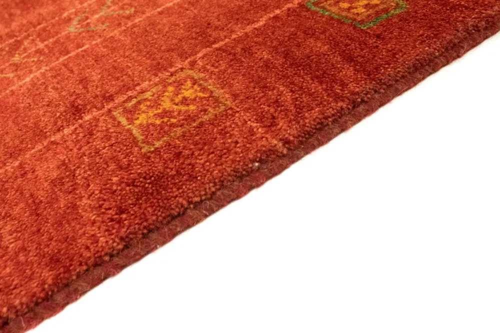 Dywan Gabbeh - perski - 230 x 170 cm - czerwony