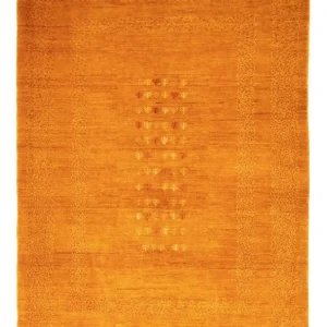 Dywan Gabbeh - perski - 230 x 175 cm - pomarańczowy