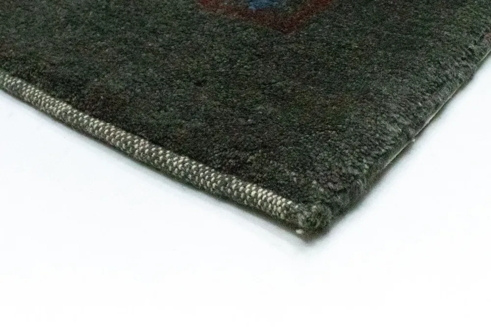 Dywan Gabbeh - perski - 235 x 174 cm - szary