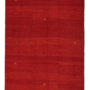 Dywan Gabbeh - perski - 236 x 165 cm - czerwony