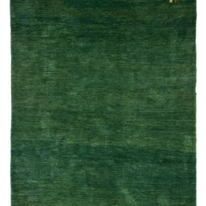 Dywan Gabbeh - perski - 263 x 192 cm - zielona