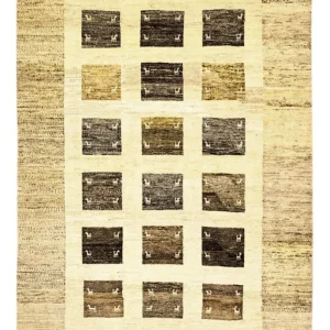 Dywan Gabbeh - perski - 292 x 203 cm - wielokolorowy