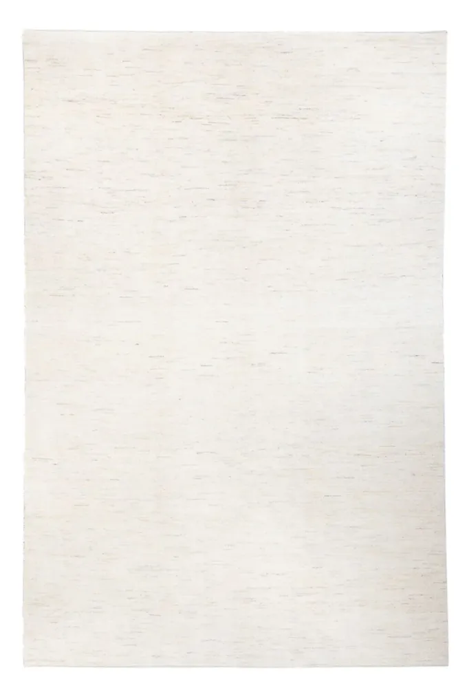 Dywan Gabbeh - perski - 295 x 198 cm - biały