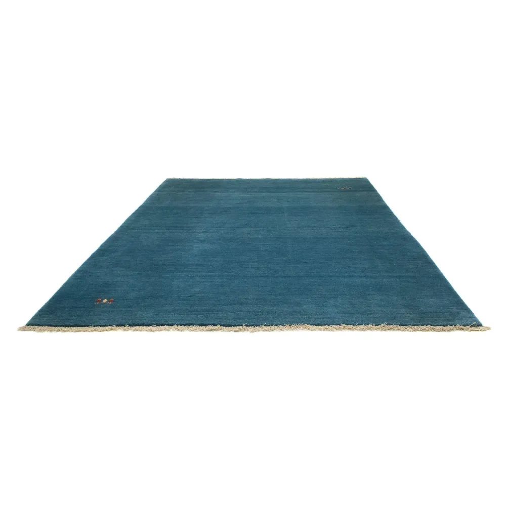 Dywan Gabbeh - perski - 345 x 260 cm - niebieski