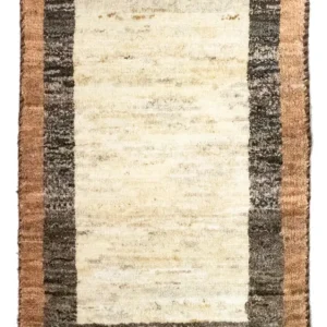 Dywan Gabbeh - perski - 60 x 40 cm - beżowy