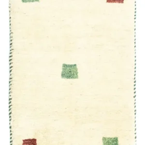Dywan Gabbeh - perski - 60 x 40 cm - beżowy