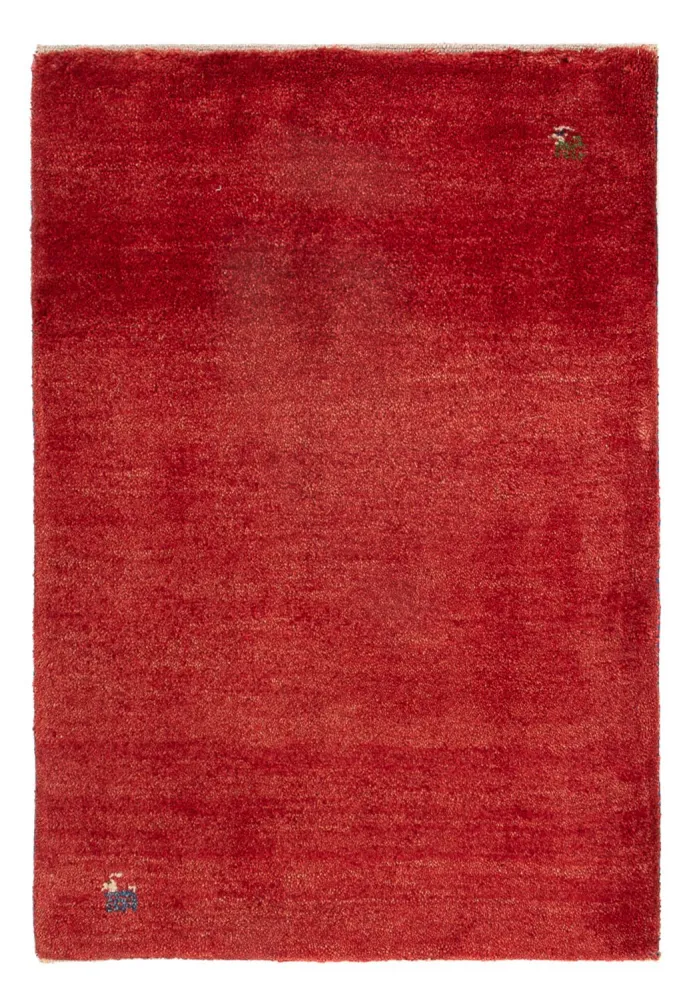 Dywan Gabbeh - perski - 86 x 60 cm - czerwony
