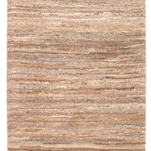 Dywan Gabbeh - perski - 96 x 60 cm - jasnobrązowy