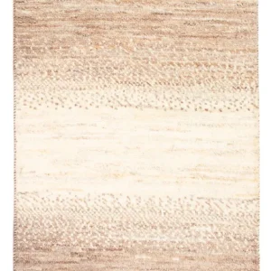 Dywan Gabbeh - perski - 93 x 58 cm - jasny beż