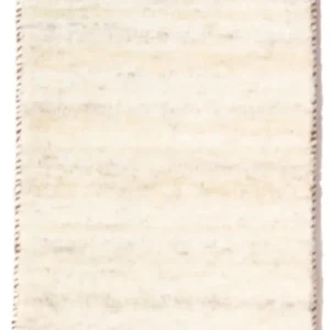 Dywan Gabbeh - perski - 60 x 40 cm - kremowy